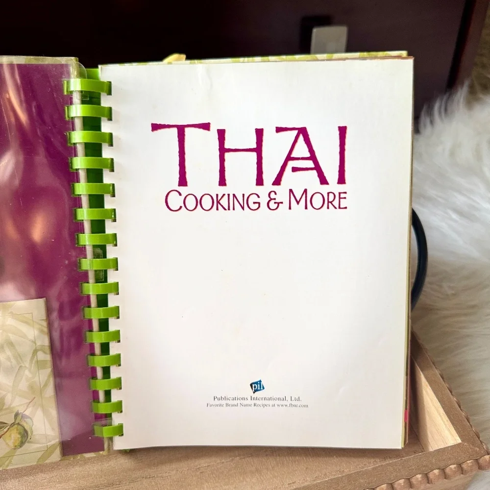 Thai‎ Cooking & More Spiral Cookbook Asian Recipes